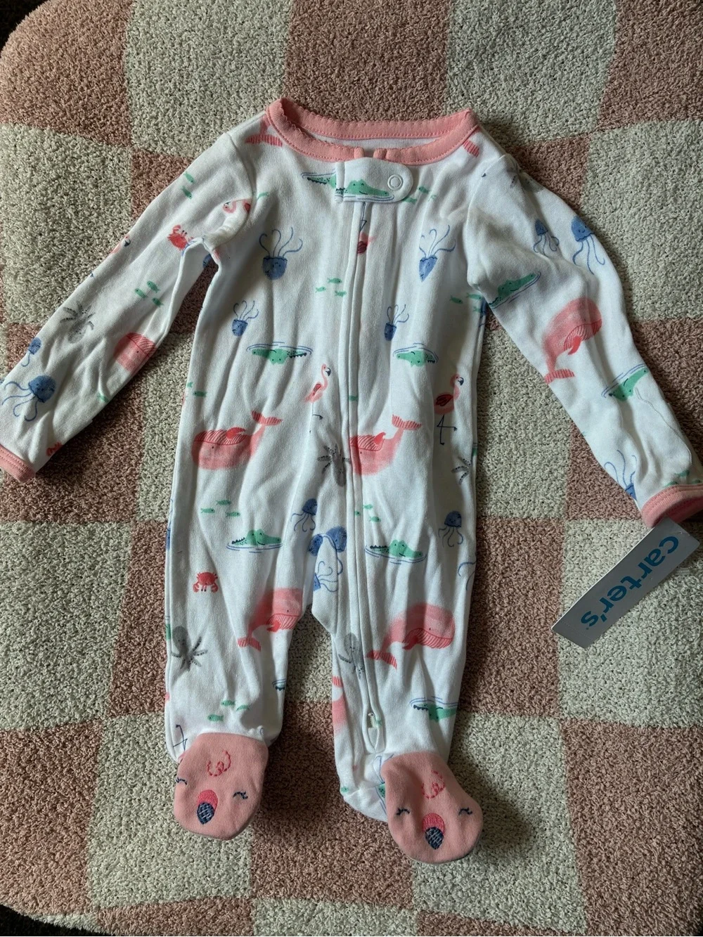 Assorted Girls newborn Floral & Solid Mix — Pink, Coral, Yellow, Aqua